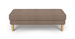 Klem Bench Silindir Ahşap Ayak - Keten