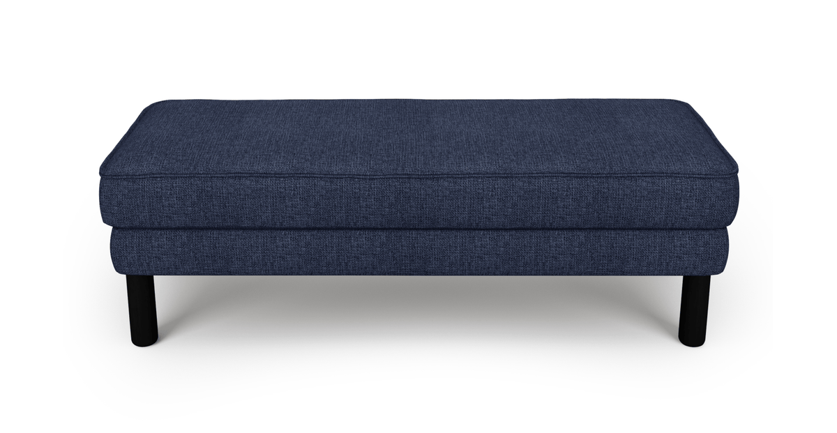 Klem Bench Silindir Ahşap Ayak - Keten