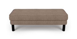 Klem Bench Silindir Ahşap Ayak - Keten