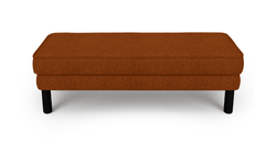 Klem Bench Silindir Ahşap Ayak - Keten