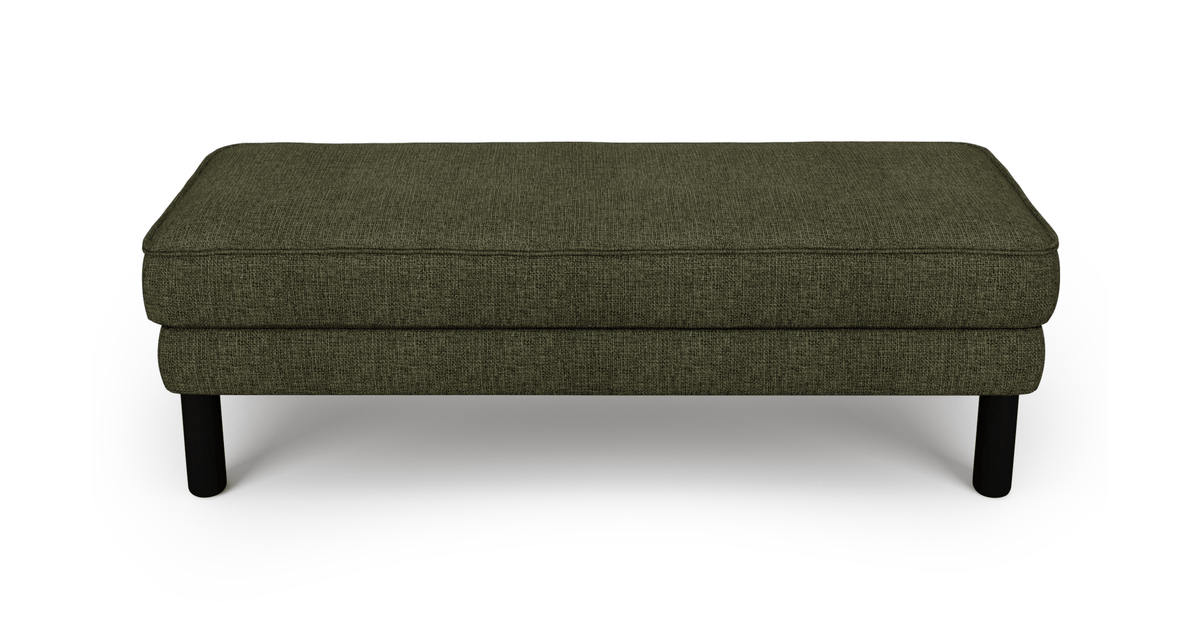 Klem Bench Silindir Ahşap Ayak - Keten