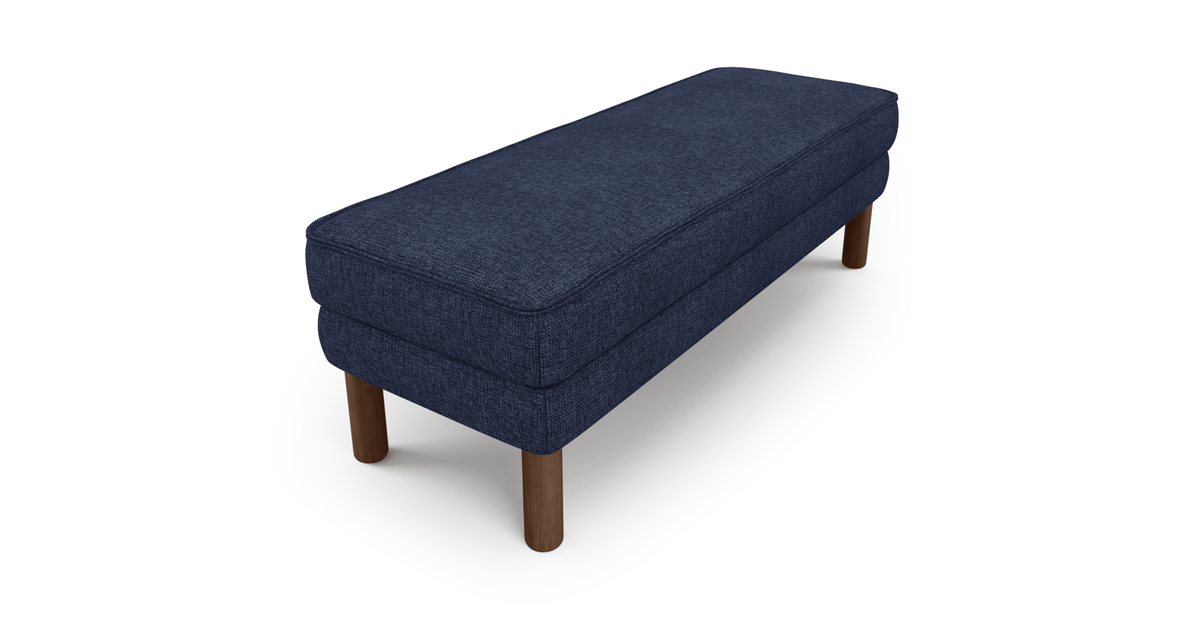 Klem Bench Silindir Ahşap Ayak - Keten