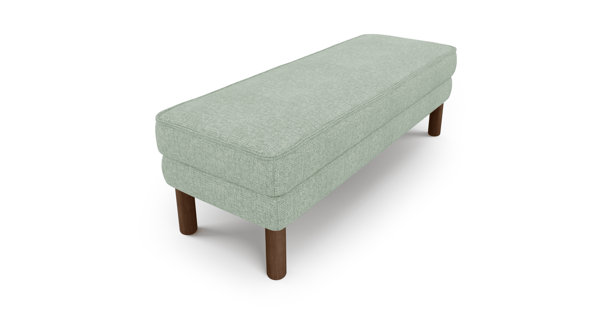 Klem Bench Silindir Ahşap Ayak - Keten