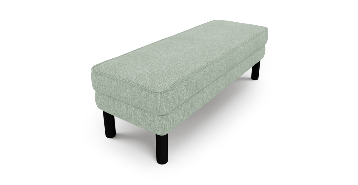 Klem Bench Silindir Ahşap Ayak - Keten