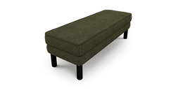 Klem Bench Silindir Ahşap Ayak - Keten