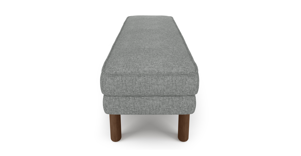 Klem Bench Silindir Ahşap Ayak - Keten