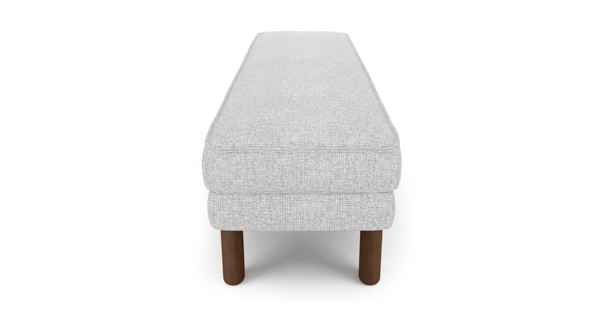 Klem Bench Silindir Ahşap Ayak - Keten