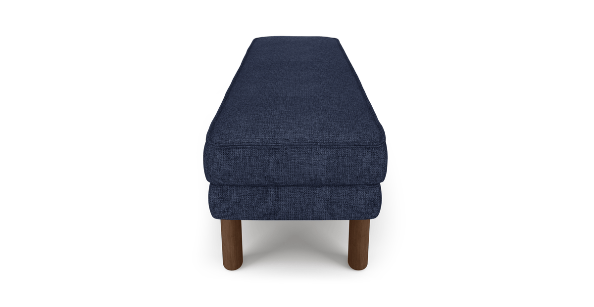 Klem Bench Silindir Ahşap Ayak - Keten