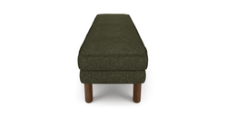 Klem Bench Silindir Ahşap Ayak - Keten