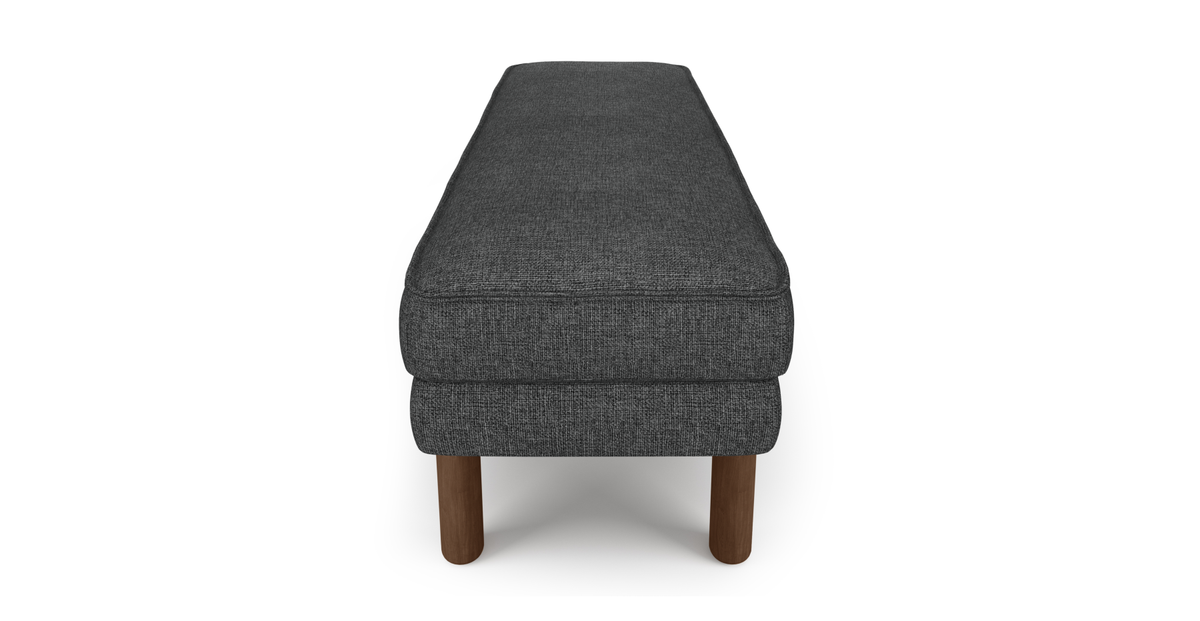 Klem Bench Silindir Ahşap Ayak - Keten