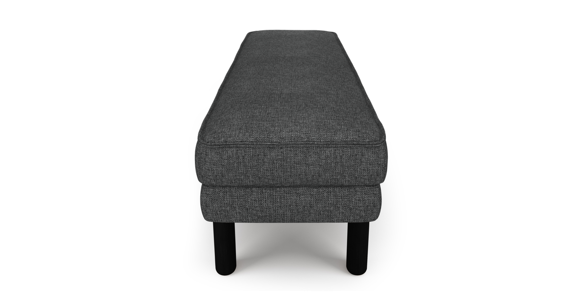 Klem Bench Silindir Ahşap Ayak - Keten