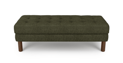 Modsy Bench Silindir Ahşap Ayak - Keten