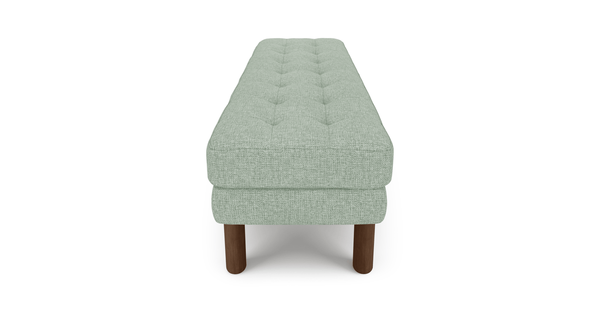 Modsy Bench Silindir Ahşap Ayak - Keten