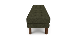 Modsy Bench Silindir Ahşap Ayak - Keten