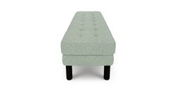 Modsy Bench Silindir Ahşap Ayak - Keten