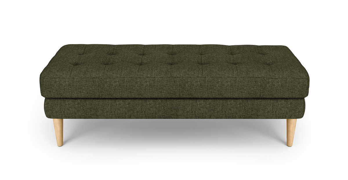 Modsy Bench Ahşap Ayak - Keten