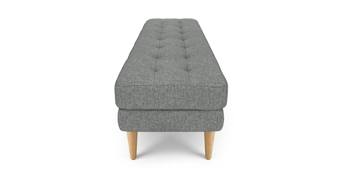 Modsy Bench Ahşap Ayak - Keten