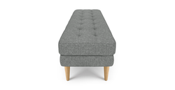 Modsy Bench Ahşap Ayak - Keten