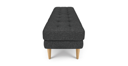 Modsy Bench Ahşap Ayak - Keten