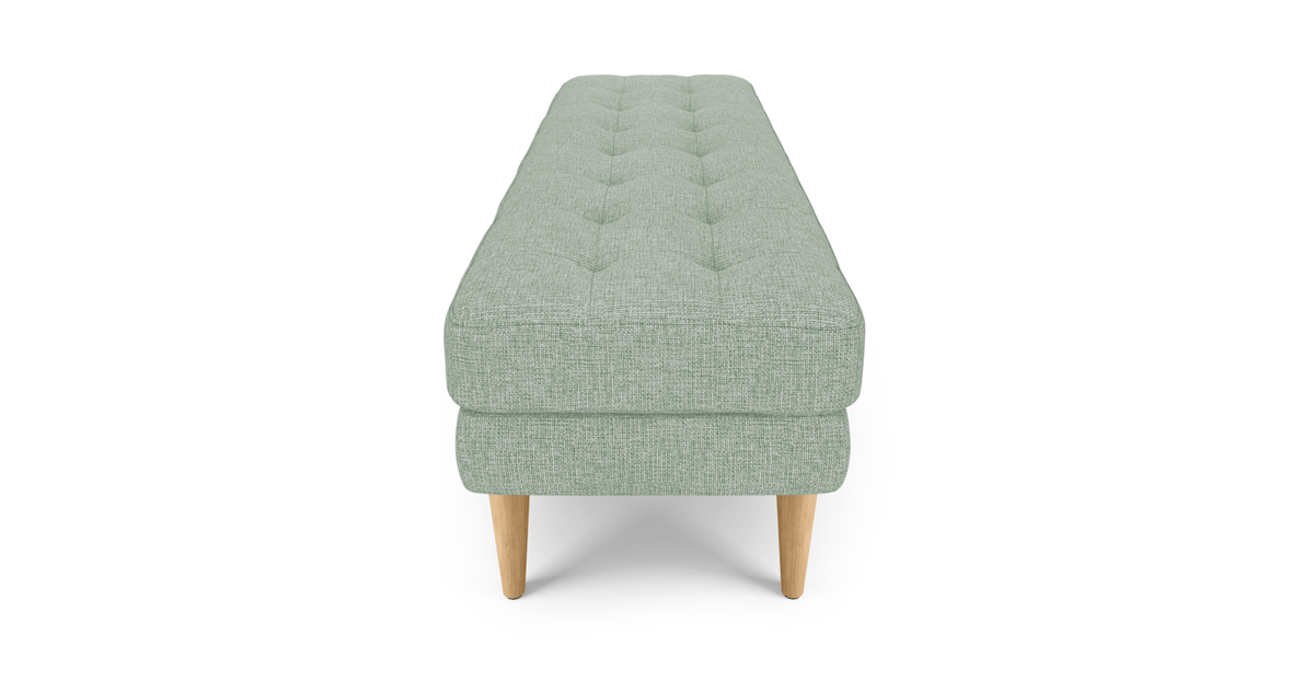 Modsy Bench Ahşap Ayak - Keten