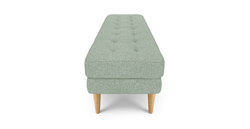 Modsy Bench Ahşap Ayak - Keten