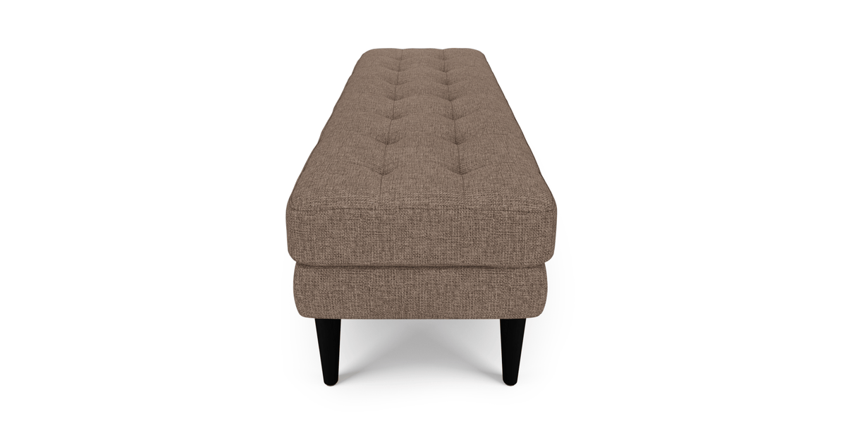 Modsy Bench Ahşap Ayak - Keten