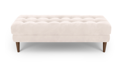 Modsy Bench Ahşap Ayak - Kadife