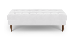 Modsy Bench Ahşap Ayak - Kadife