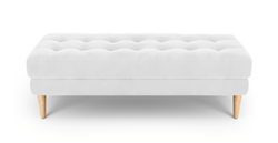 Modsy Bench Ahşap Ayak - Kadife