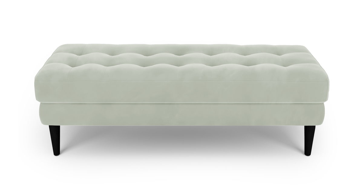 Modsy Bench Ahşap Ayak - Kadife