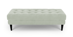 Modsy Bench Ahşap Ayak - Kadife