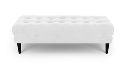 Modsy Bench Ahşap Ayak - Kadife