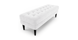 Modsy Bench Ahşap Ayak - Kadife