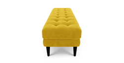 Modsy Bench Ahşap Ayak - Kadife