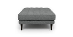 Normod Puf Ahşap Ayak - Keten