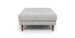 Normod Puf Ahşap Ayak - Keten