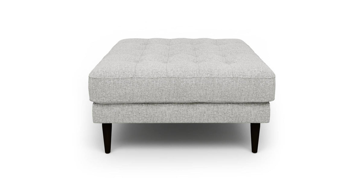 Normod Puf Ahşap Ayak - Keten