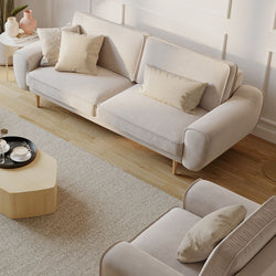 Kumaş: Kadife - Renk: Ekru - Normod