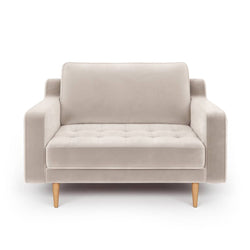 Kumaş: Kadife - Renk: Ekru - Normod