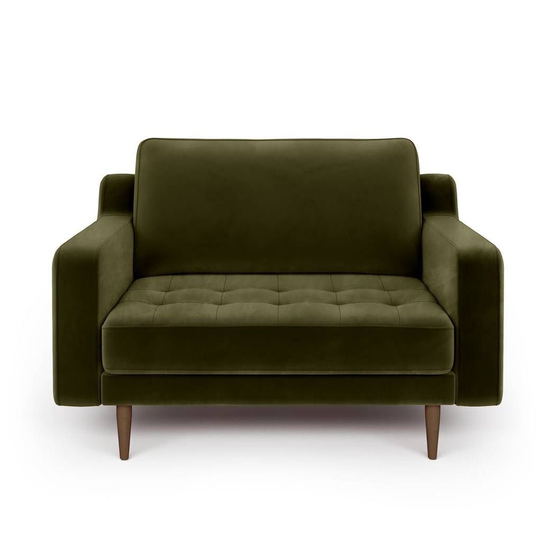 Kumaş: Kadife - Renk: Haki - Normod