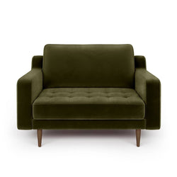 Kumaş: Kadife - Renk: Haki - Normod