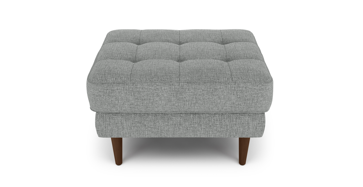 Modsy Puf Small Ahşap Ayak - Keten