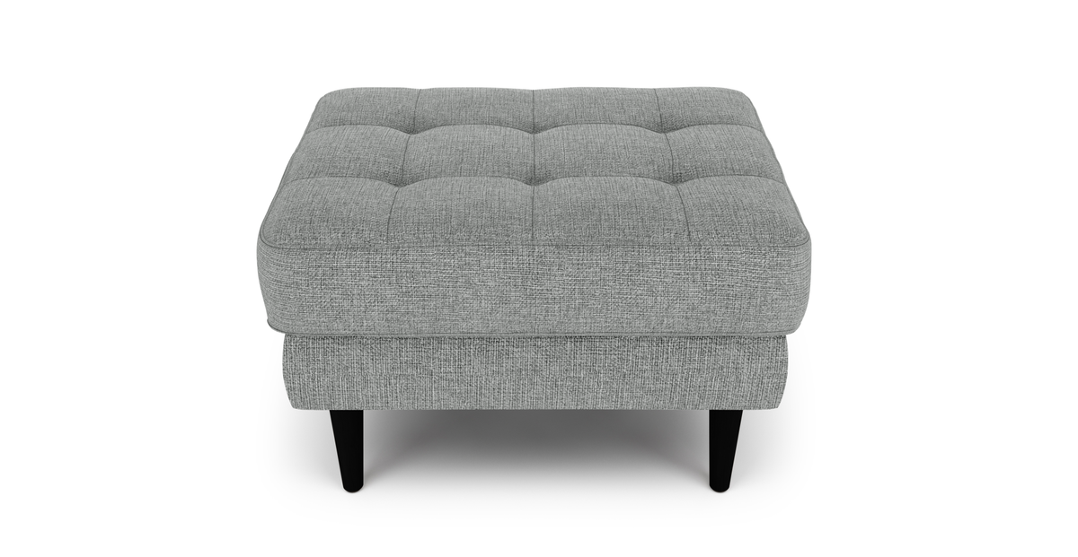 Modsy Puf Small Ahşap Ayak - Keten