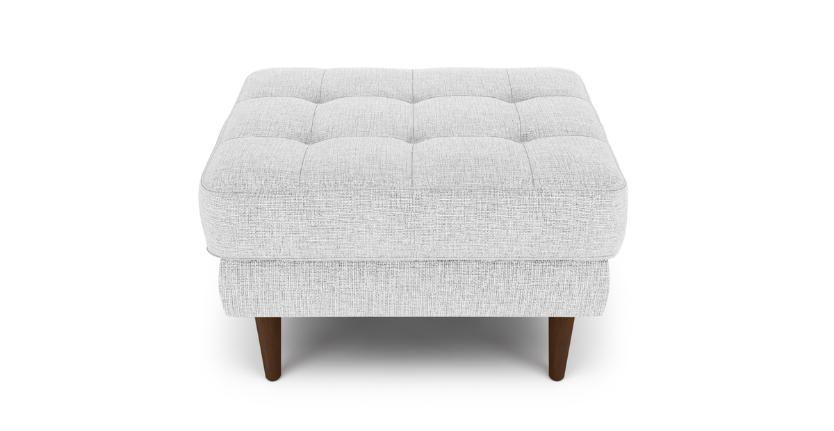 Modsy Puf Small Ahşap Ayak - Keten