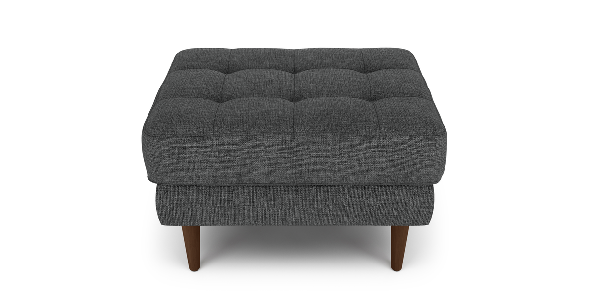 Modsy Puf Small Ahşap Ayak - Keten