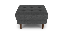 Modsy Puf Small Ahşap Ayak - Keten