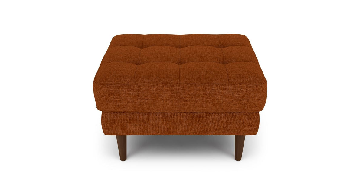 Modsy Puf Small Ahşap Ayak - Keten