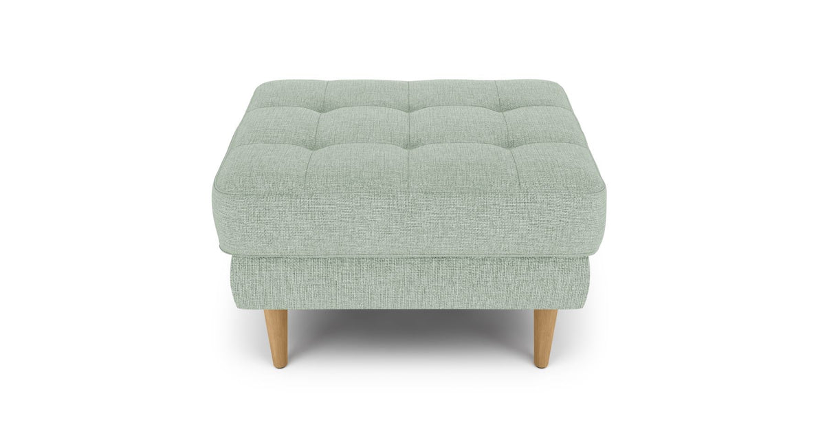 Modsy Puf Small Ahşap Ayak - Keten