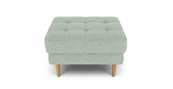 Modsy Puf Small Ahşap Ayak - Keten