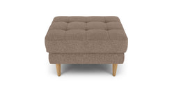 Modsy Puf Small Ahşap Ayak - Keten